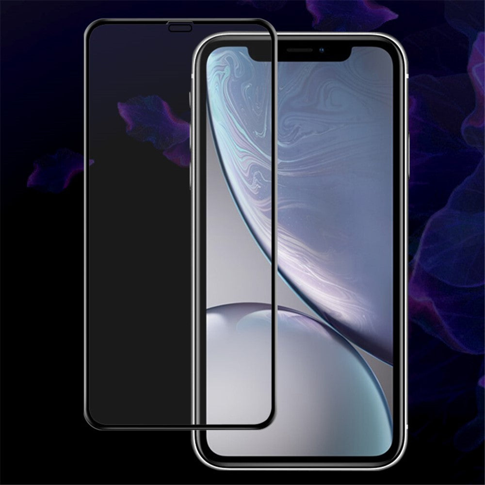 Full Coverage Tempered Glass Screen Protector IMAK Pro+ for iPhone (2019) 6.1" / XR 6.1 inch- Black