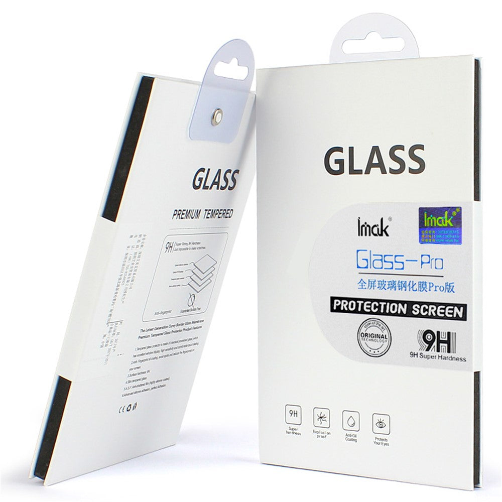 Full Coverage Tempered Glass Screen Protector IMAK Pro+ for iPhone (2019) 6.1" / XR 6.1 inch- Black
