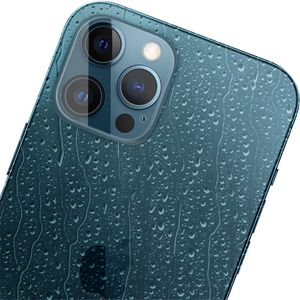 Tempered Glass HD Camera Lens Film + Acrylic Lens Cap IMAK for iPhone 12 Pro Max