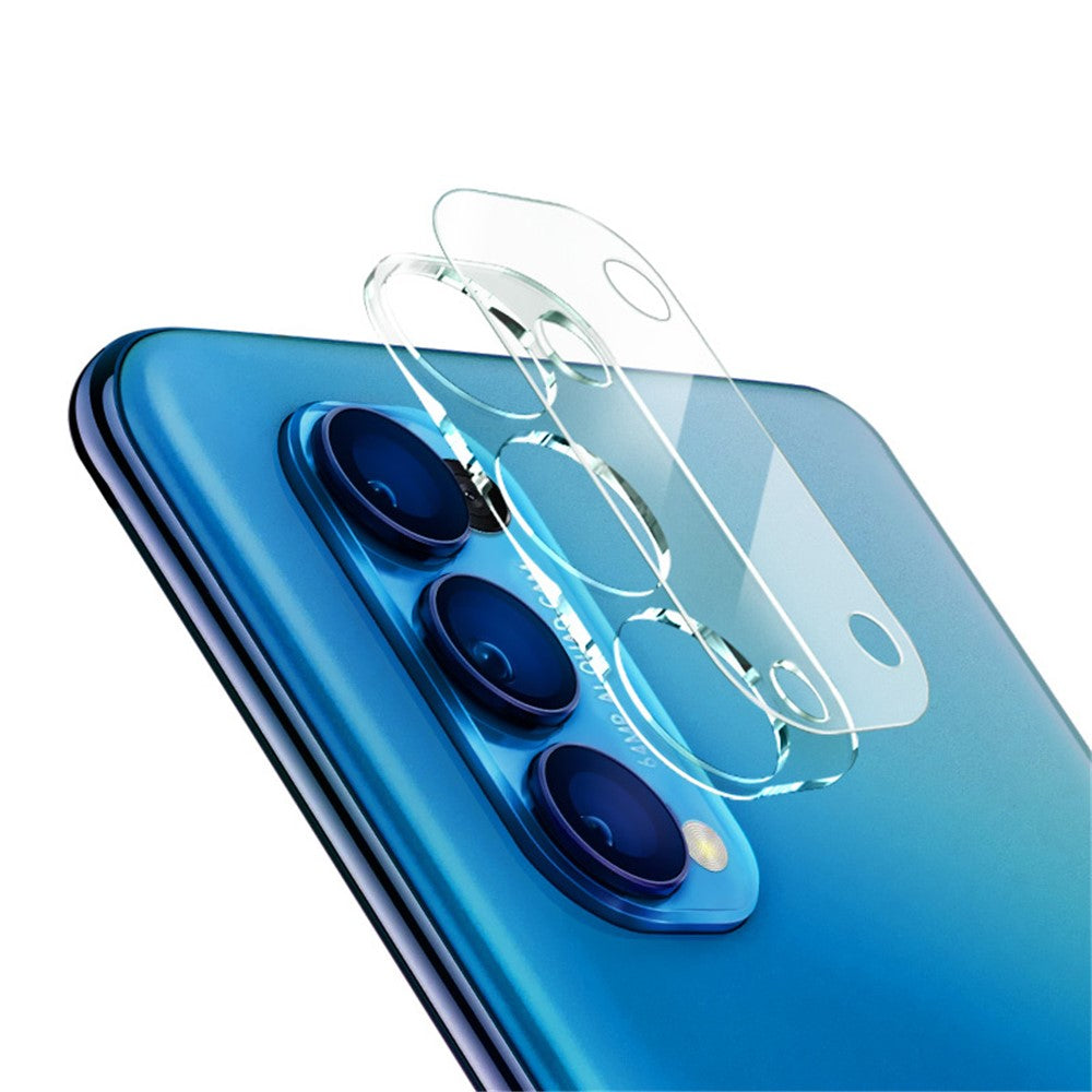 Tempered Glass HD Camera Lens Film + Acrylic Lens Cap IMAK for Oppo Find X3 Lite