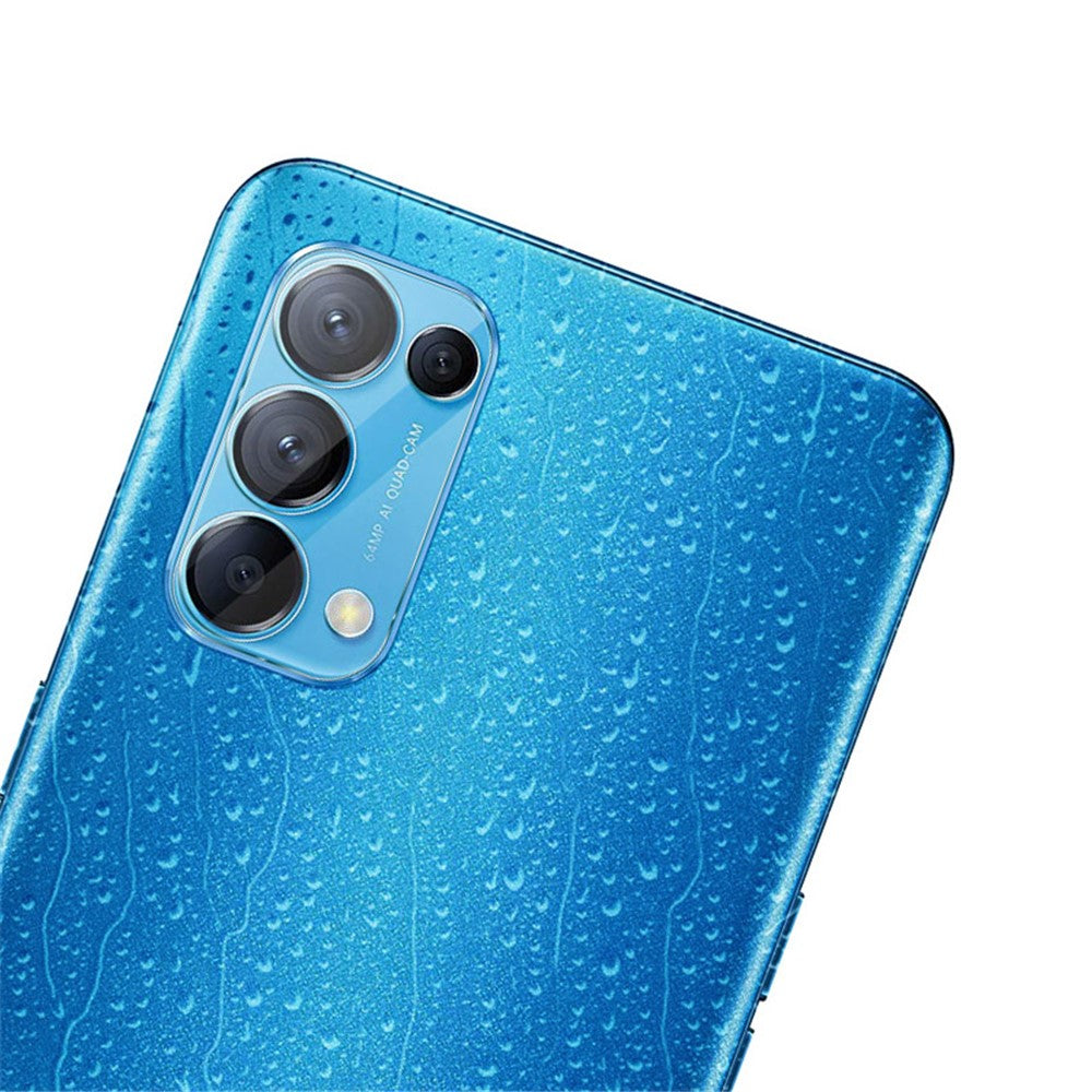 Tempered Glass HD Camera Lens Film + Acrylic Lens Cap IMAK for Oppo Find X3 Lite