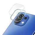 Tempered Glass Camera Lens Film+Acrylic Lens Cap IMAK for Xiaomi Mi 11 Lite 5G / 4G / 11 Lite 5G NE