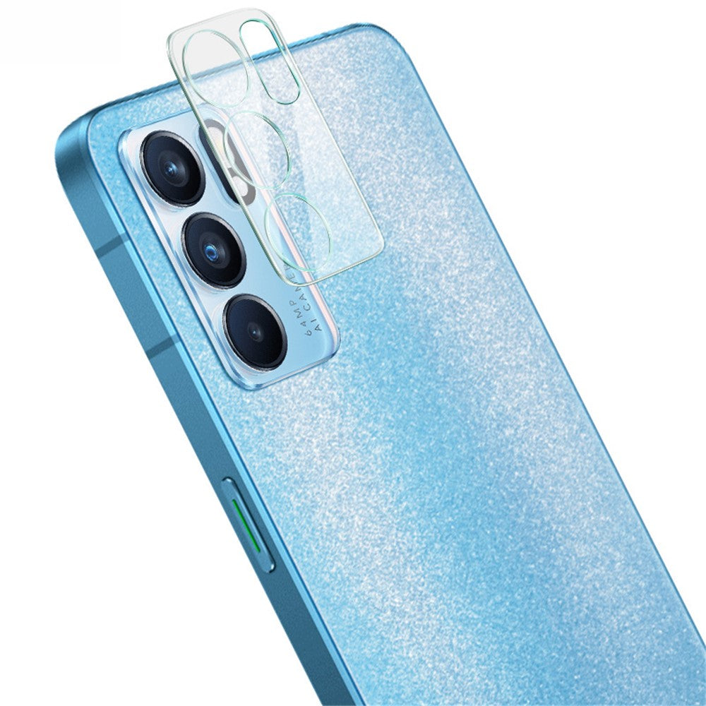Clear Integrated Tempered Glass + Acrylic Lens Cap Camera Lens Protector IMAK for Oppo Reno6 5G