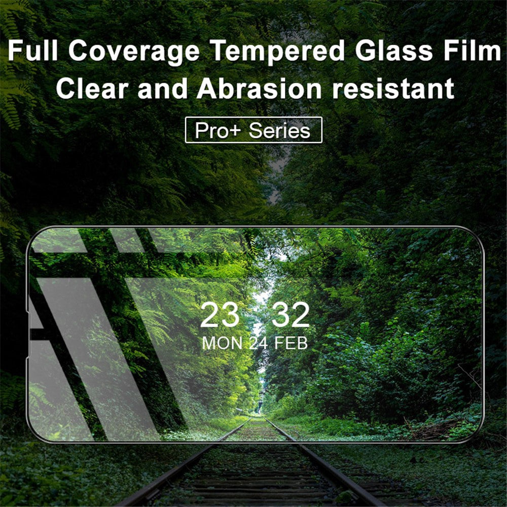 Full Coverage Tempered Glass Screen Protector IMAK Pro+ for iPhone 13 / 13 Pro / 14