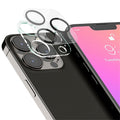 Tempered Glass Camera Lens Film+Acrylic Lens Cap IMAK for iPhone 13 Pro / 13 Pro Max