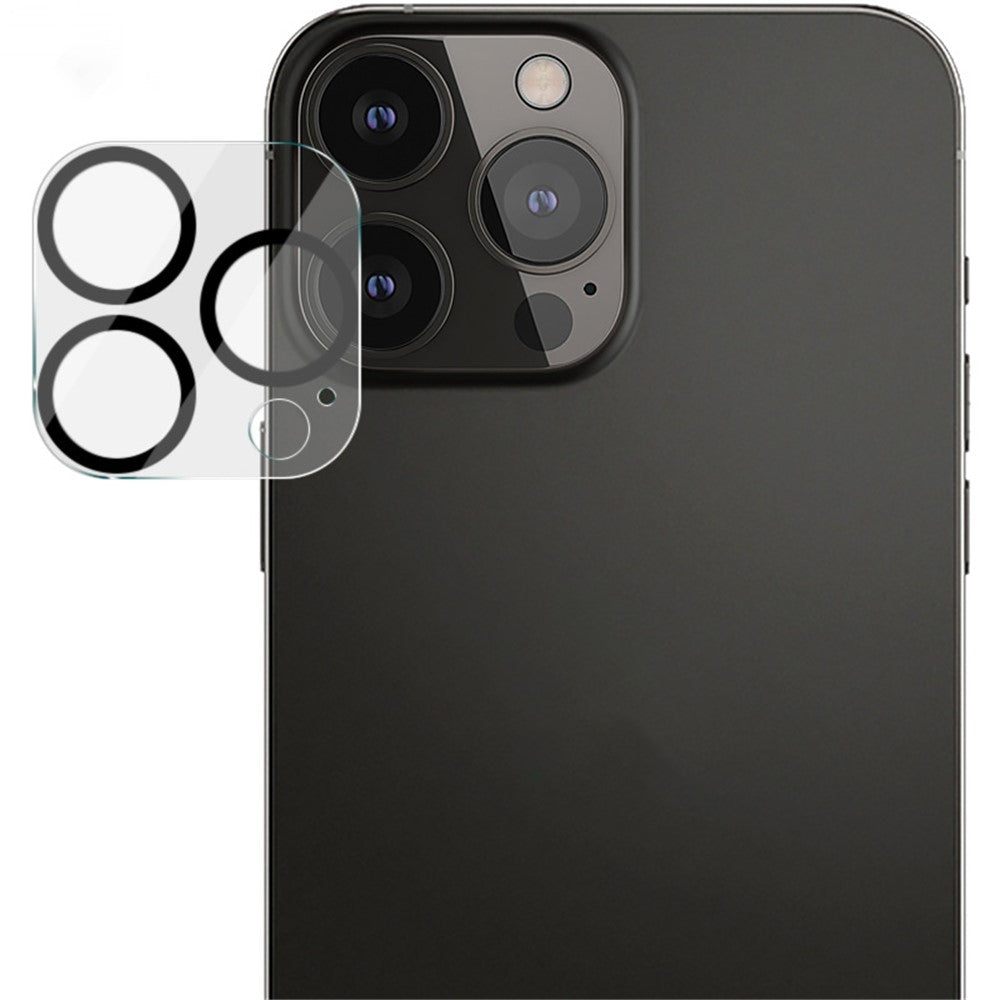 Tempered Glass Camera Lens Film+Acrylic Lens Cap IMAK for iPhone 13 Pro / 13 Pro Max