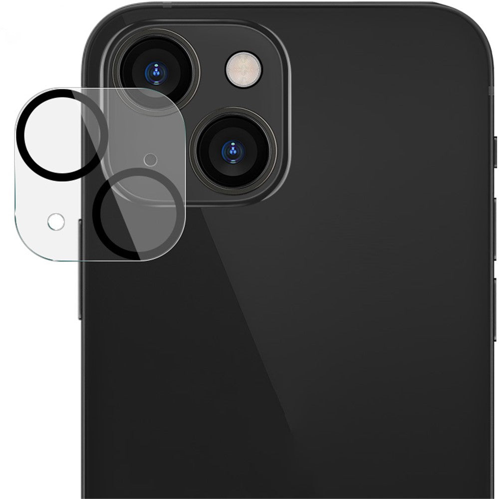 Tempered Glass HD Camera Lens Film + Acrylic Lens Cap IMAK for iPhone 13 / 13 mini