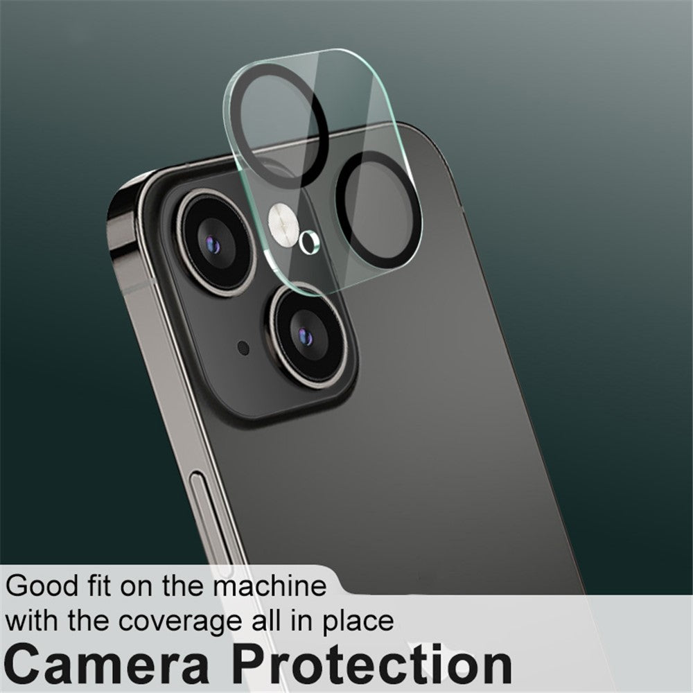 Tempered Glass HD Camera Lens Film + Acrylic Lens Cap IMAK for iPhone 13 / 13 mini