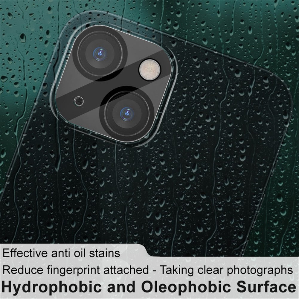 Tempered Glass HD Camera Lens Film + Acrylic Lens Cap IMAK for iPhone 13 / 13 mini