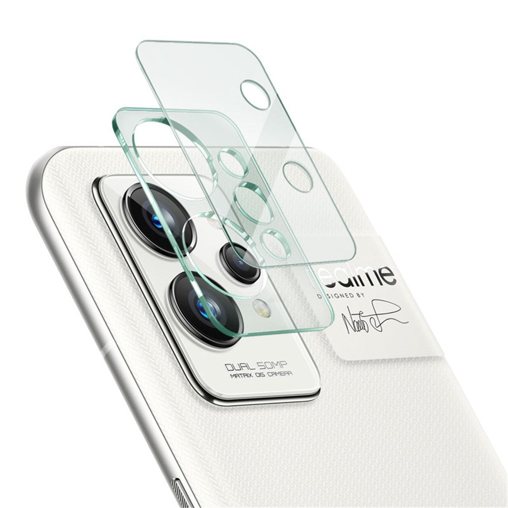 Tempered Glass HD Camera Lens Film + Acrylic Lens Cap IMAK For Realme GT2 Pro