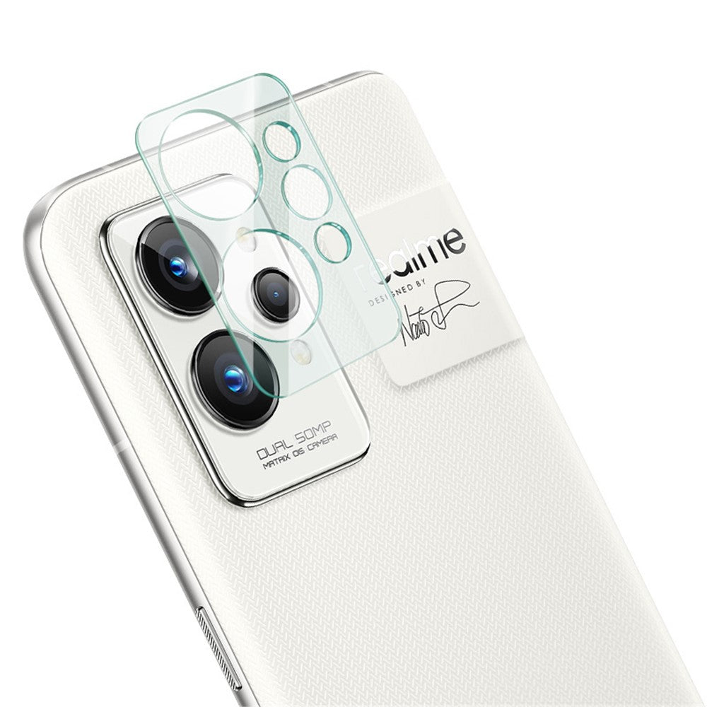 Tempered Glass HD Camera Lens Film + Acrylic Lens Cap IMAK For Realme GT2 Pro