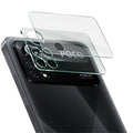 Tempered Glass Camera Lens Film+Acrylic Lens Cap IMAK For Xiaomi Poco X4 Pro 5G