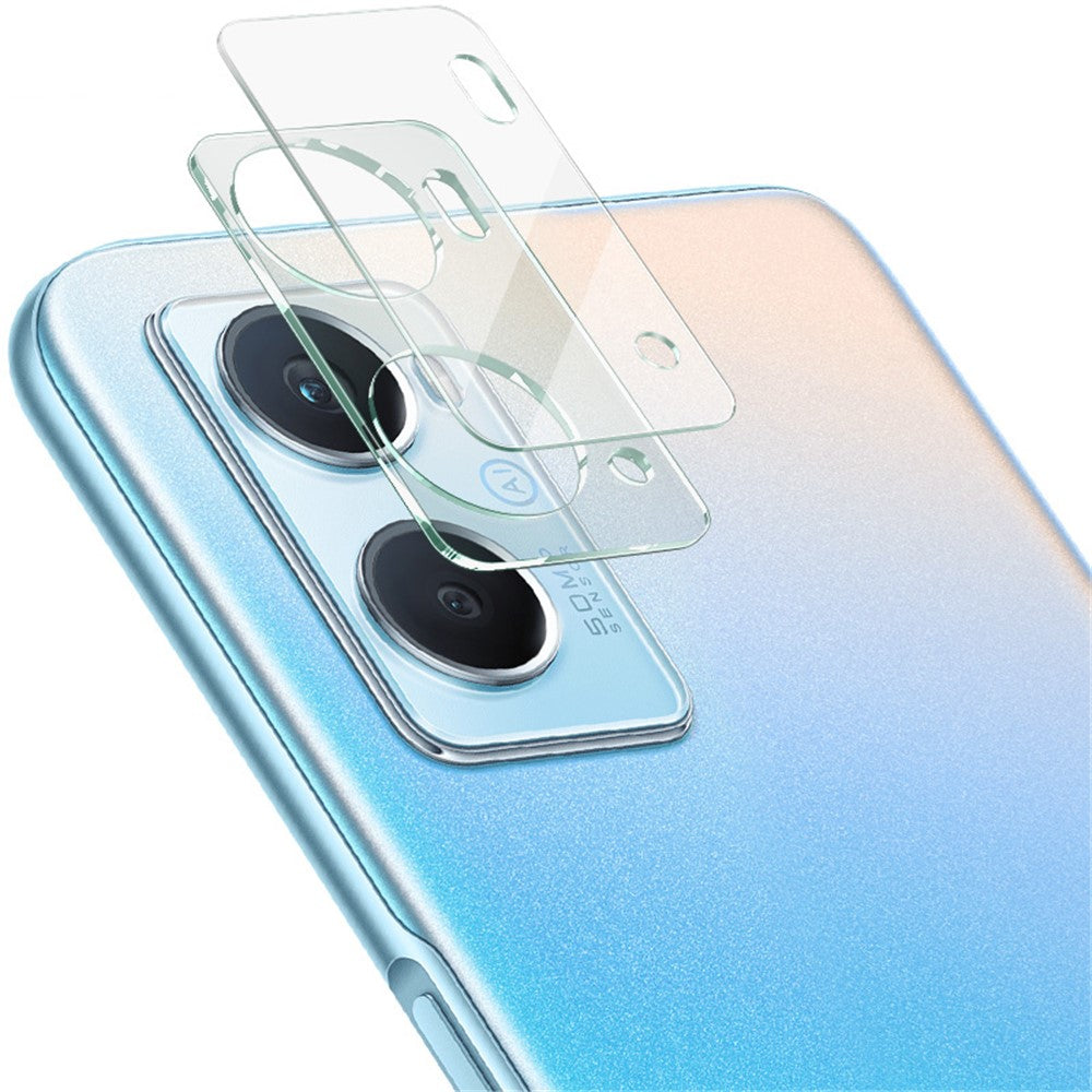 Tempered Glass HD Camera Lens Film + Acrylic Lens Cap IMAK for Oppo A96 4G