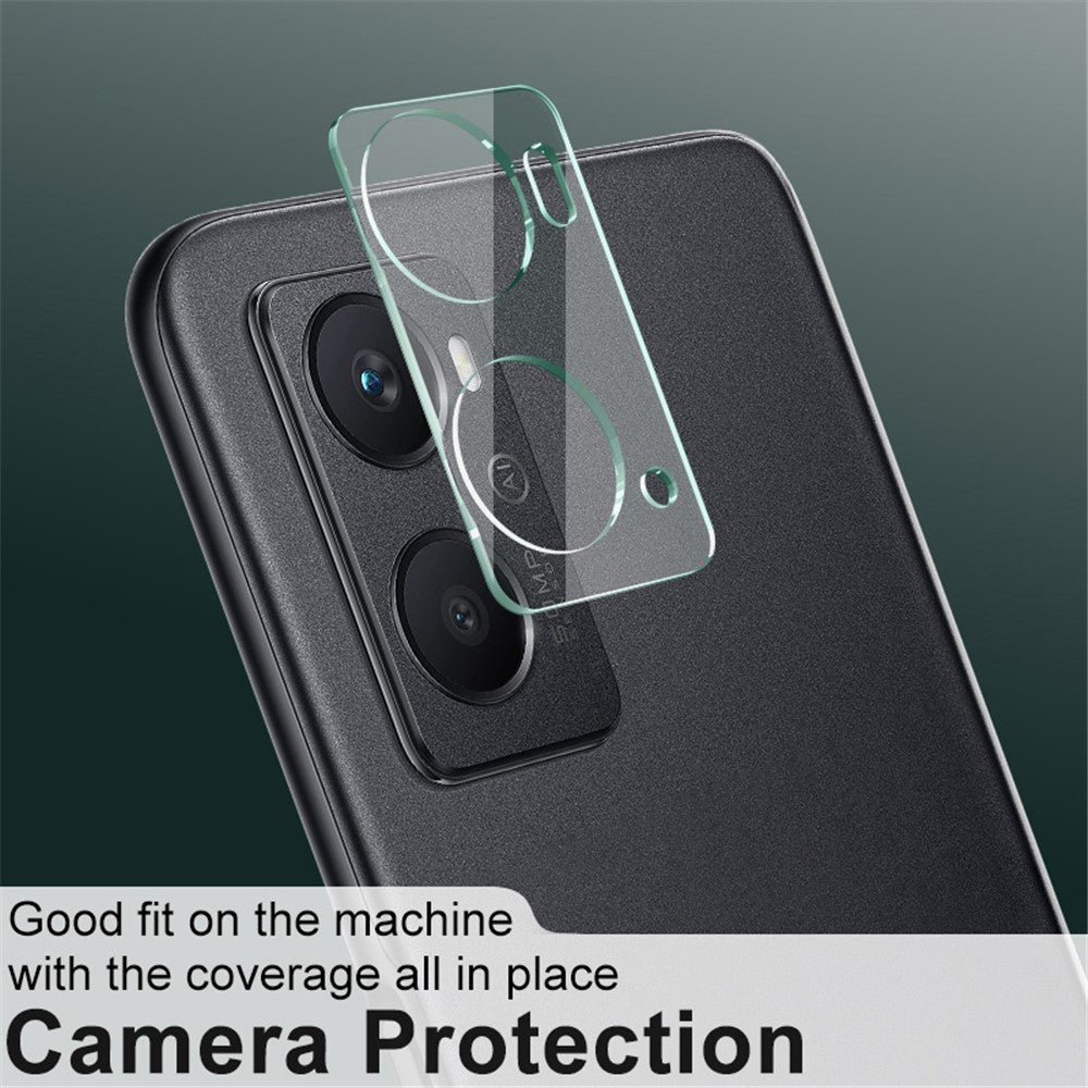 Tempered Glass HD Camera Lens Film + Acrylic Lens Cap IMAK for Oppo A96 4G