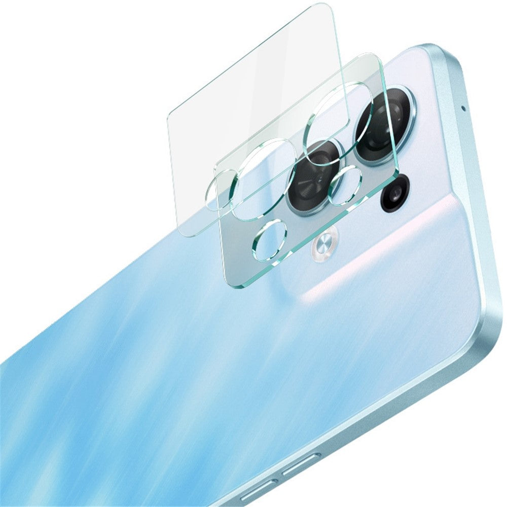 Tempered Glass HD Camera Lens Film + Acrylic Lens Cap IMAK for Oppo Reno8 5G / Reno8 5G (Global Version)