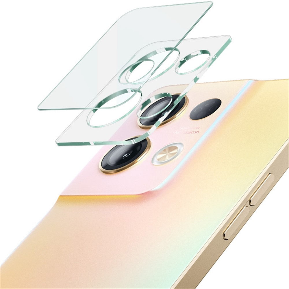 Tempered Glass Camera Lens Film+Acrylic Lens Cap IMAK for Oppo Reno8 Pro 5G HD