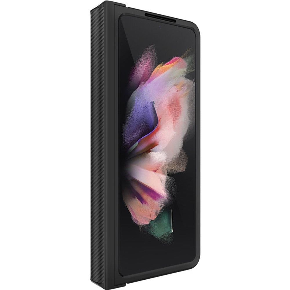 Carbon Fibre Textured Phone Case IMAK Ruiyi Series for Samsung Galaxy Z Fold 4 5G