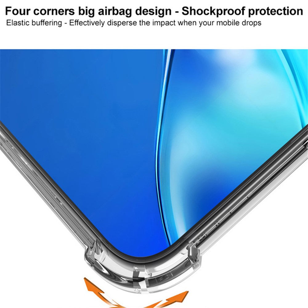 TPU+PC Shockproof Phone Case IMAK For iPhone 16 with Airbag Corners