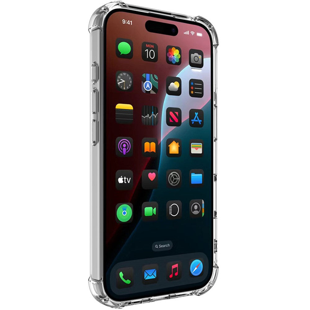 TPU+PC Shockproof Phone Case IMAK For iPhone 16 with Airbag Corners