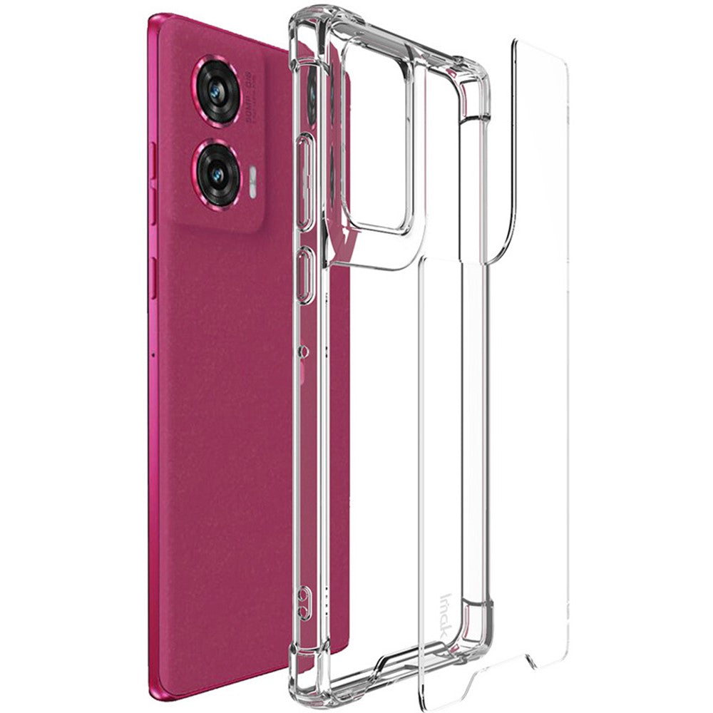 PC+TPU Material Phone Case with Airbag Corners IMAK For Motorola G96 5G / Edge 50 Fusion 5G