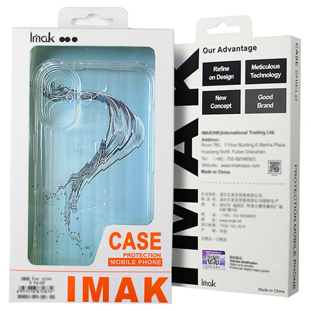 PC+TPU Material Phone Case with Airbag Corners IMAK For Motorola Edge 50 Pro 5G