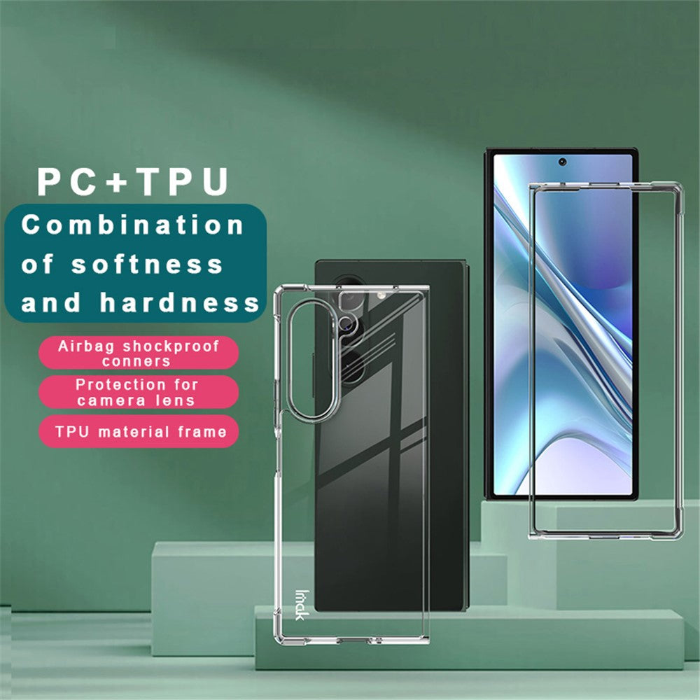 PC+TPU Shockproof Clear Phone Case IMAK For Samsung Galaxy Z Fold6 5G