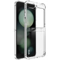 PC+TPU Clear Phone Case with Airbag Corners IMAK For Samsung Galaxy Z Flip7 FE 5G / Z Flip6 5G