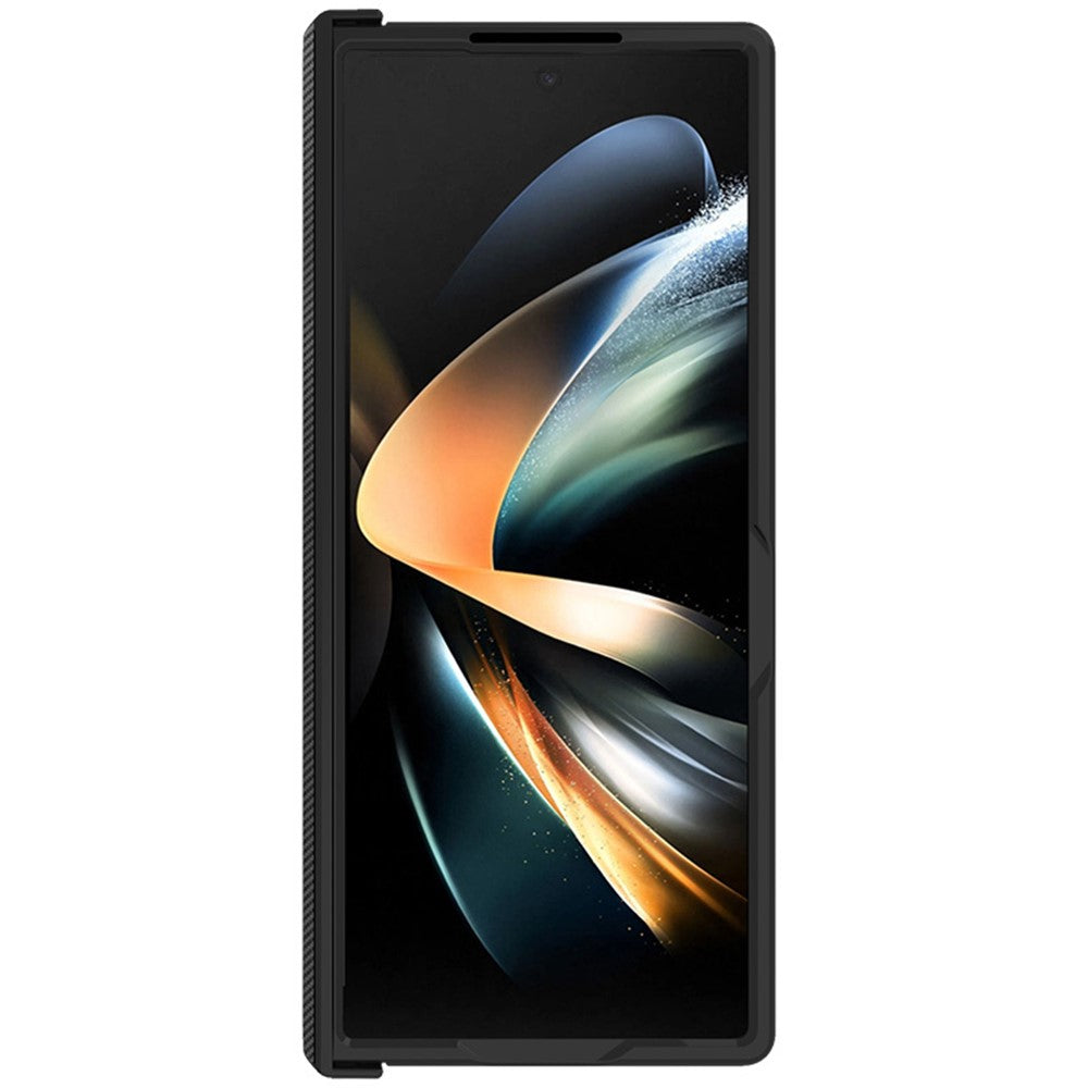 High Quality PC+PU Shockproof Leather Phone Case with Carbon Texture IMAK Ruiyi Series for Samsung Galaxy Z Fold6 5G