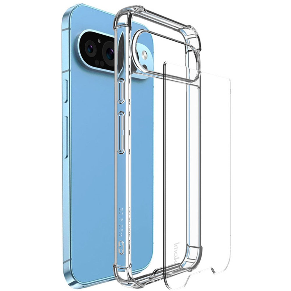 PC+TPU Shockproof Clear Case IMAK For Google Pixel 9 Pro XL