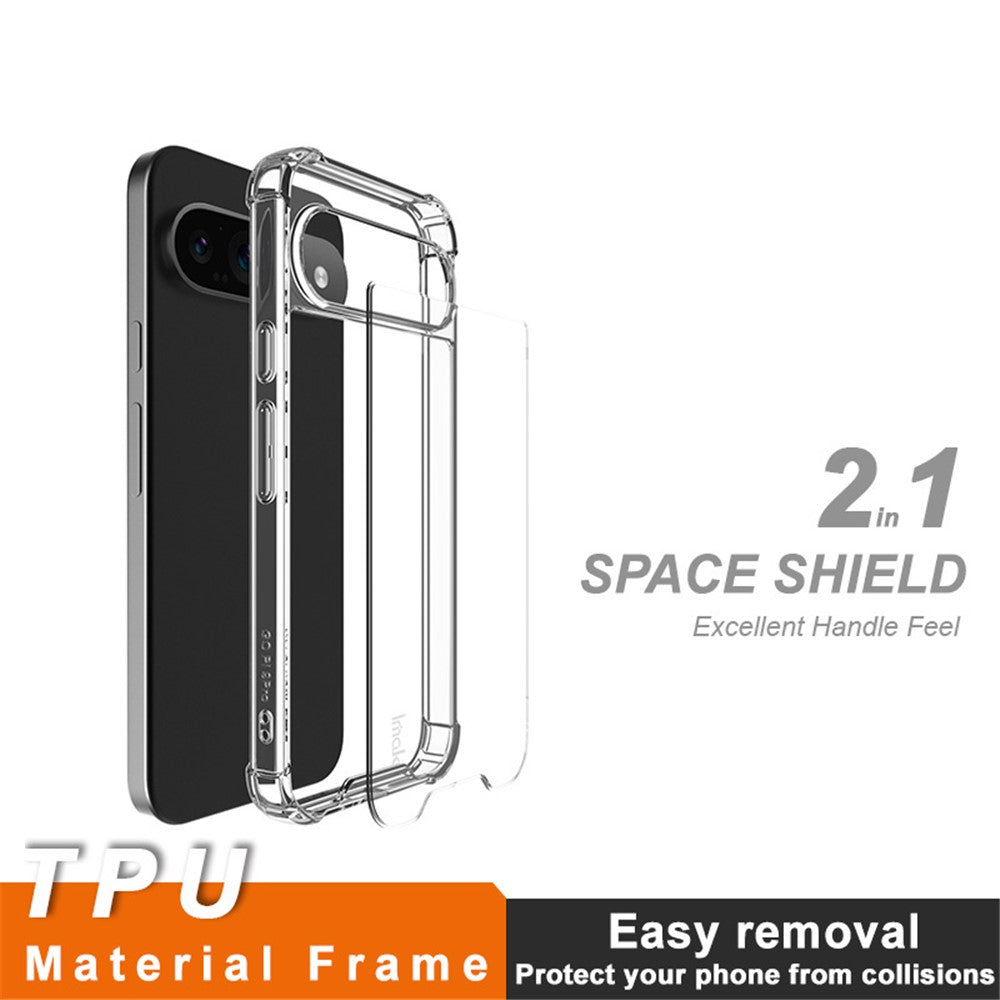 PC+TPU Shockproof Clear Case IMAK For Google Pixel 9 / Pixel 9 Pro