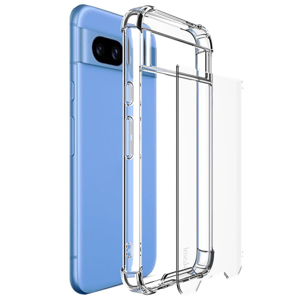 PC+TPU Shockproof Clear Case IMAK For Google Pixel 8a