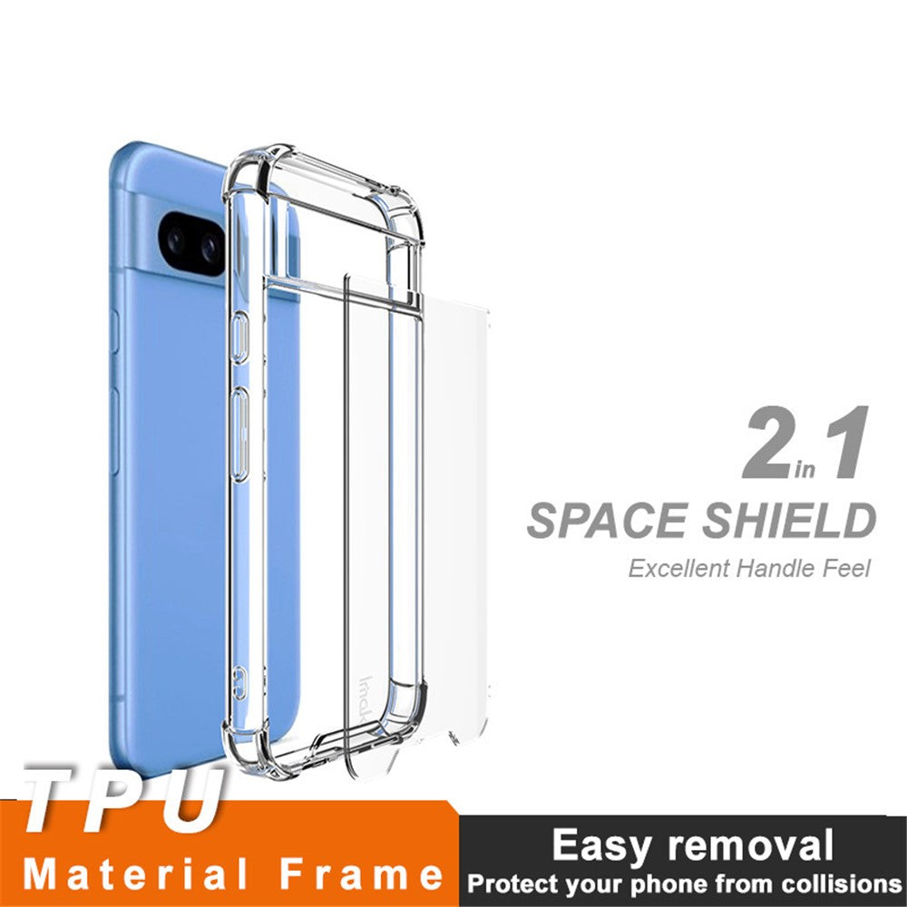 PC+TPU Shockproof Clear Case IMAK For Google Pixel 8 Pro