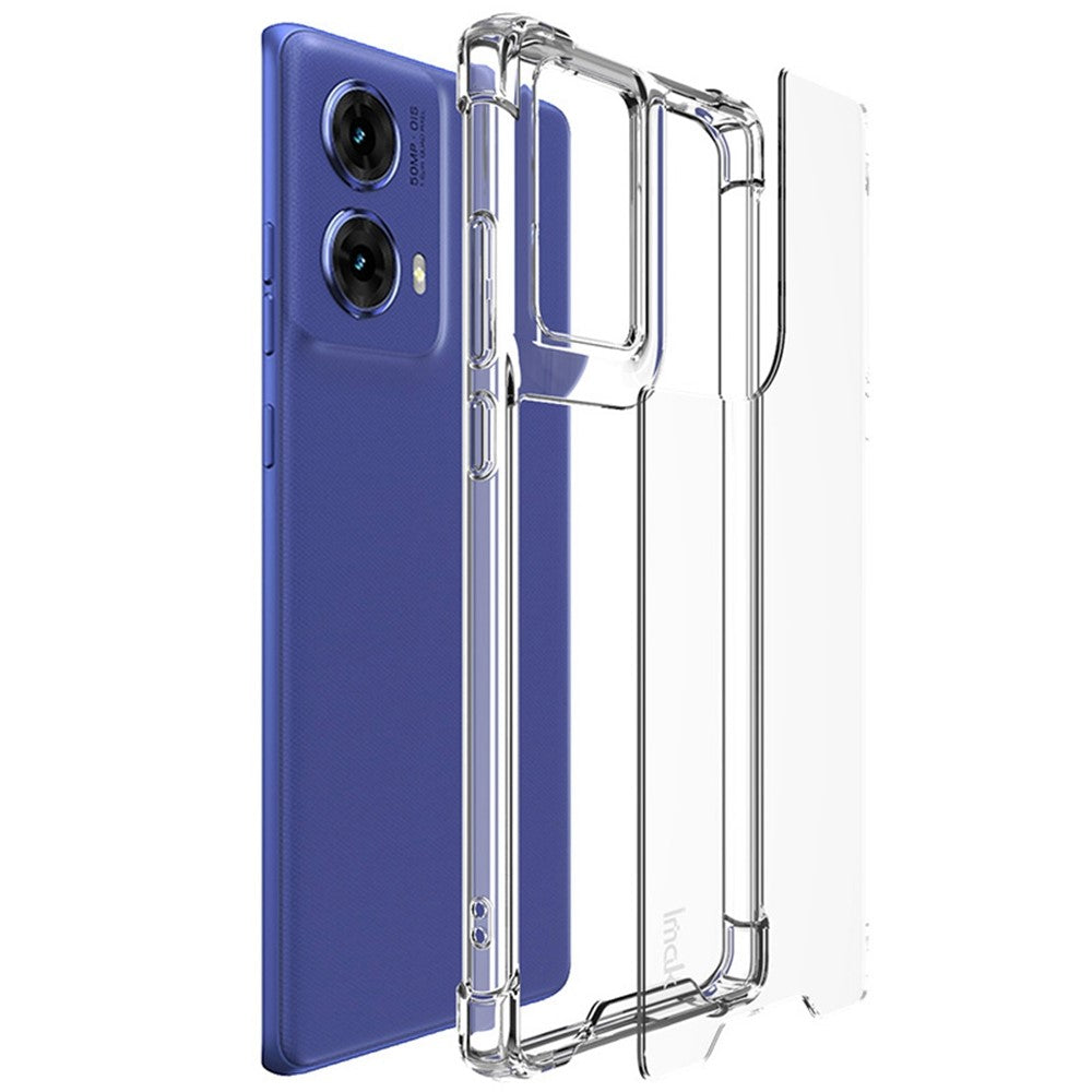 PC+TPU Shockproof Clear Phone Case IMAK For Motorola Moto G85 5G / S50 Neo 5G