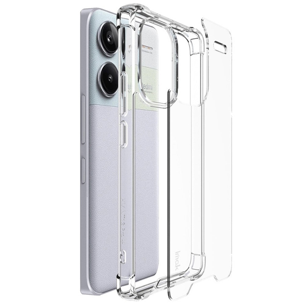 PC+TPU Shockproof Clear Case IMAK For Xiaomi Redmi Note 13 Pro+ 5G