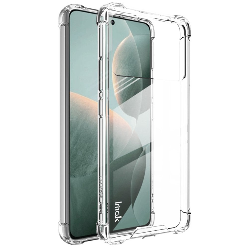 TPU+PC Shockproof Phone Case IMAK For Xiaomi Redmi K70E 5G / Poco X6 Pro 5G with Airbag Corners