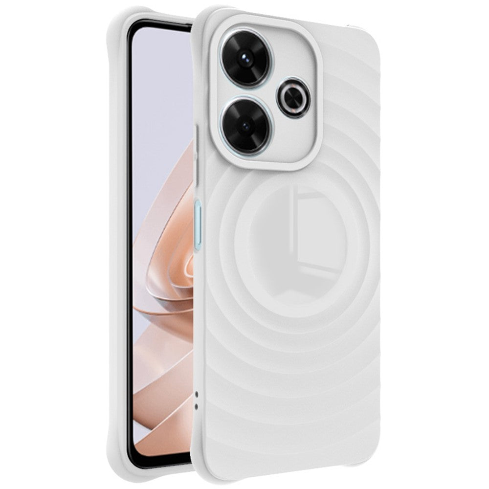 Water Drop Designed TPU Case IMAK UC-6 Series for Xiaomi Redmi 13 5G / 4G / Poco M6 4G / Redmi Note 13R 5G