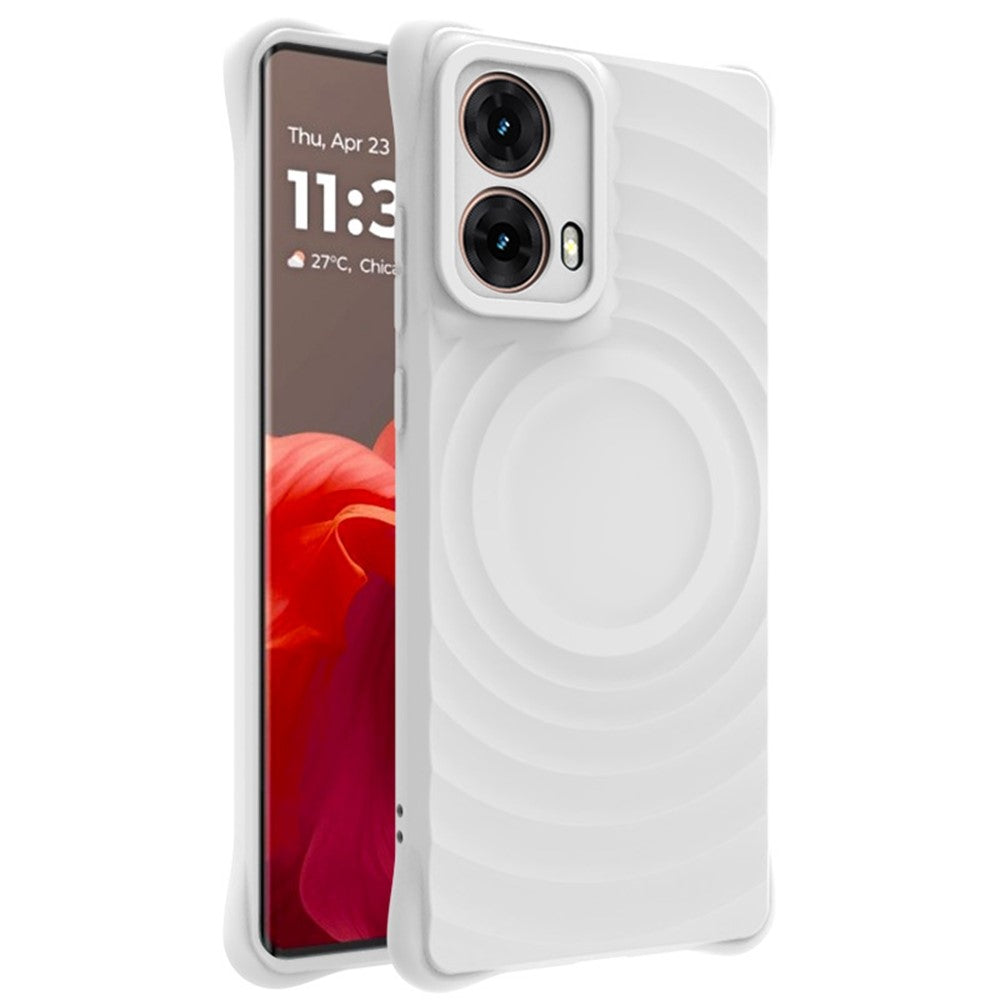 Water Drop Designed TPU Case IMAK UC-6 Series for Motorola Moto G85 5G / S50 Neo 5G