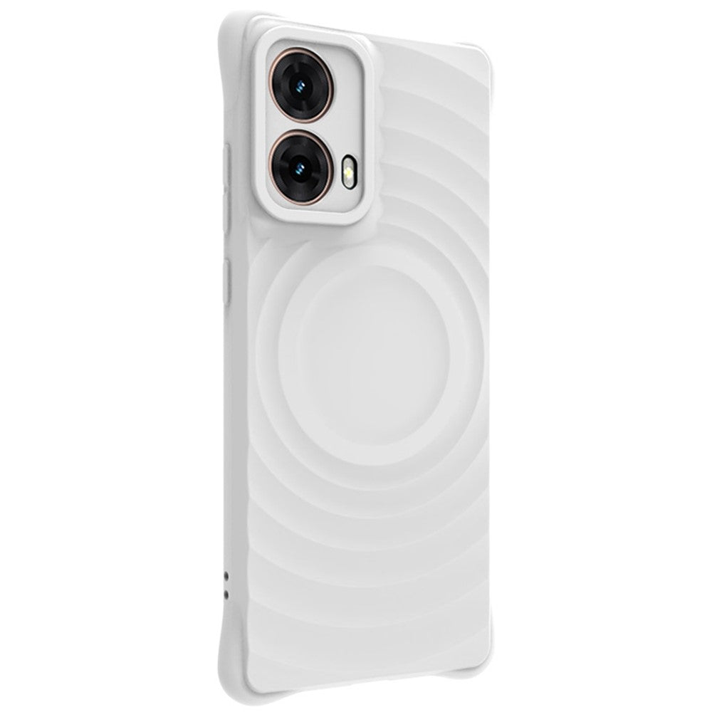 Water Drop Designed TPU Case IMAK UC-6 Series for Motorola Moto G85 5G / S50 Neo 5G