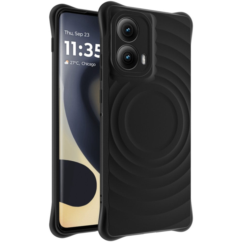 Drop Textured Anti-Skid TPU Case IMAK UC-6 Series for Motorola Edge (2024) 5G
