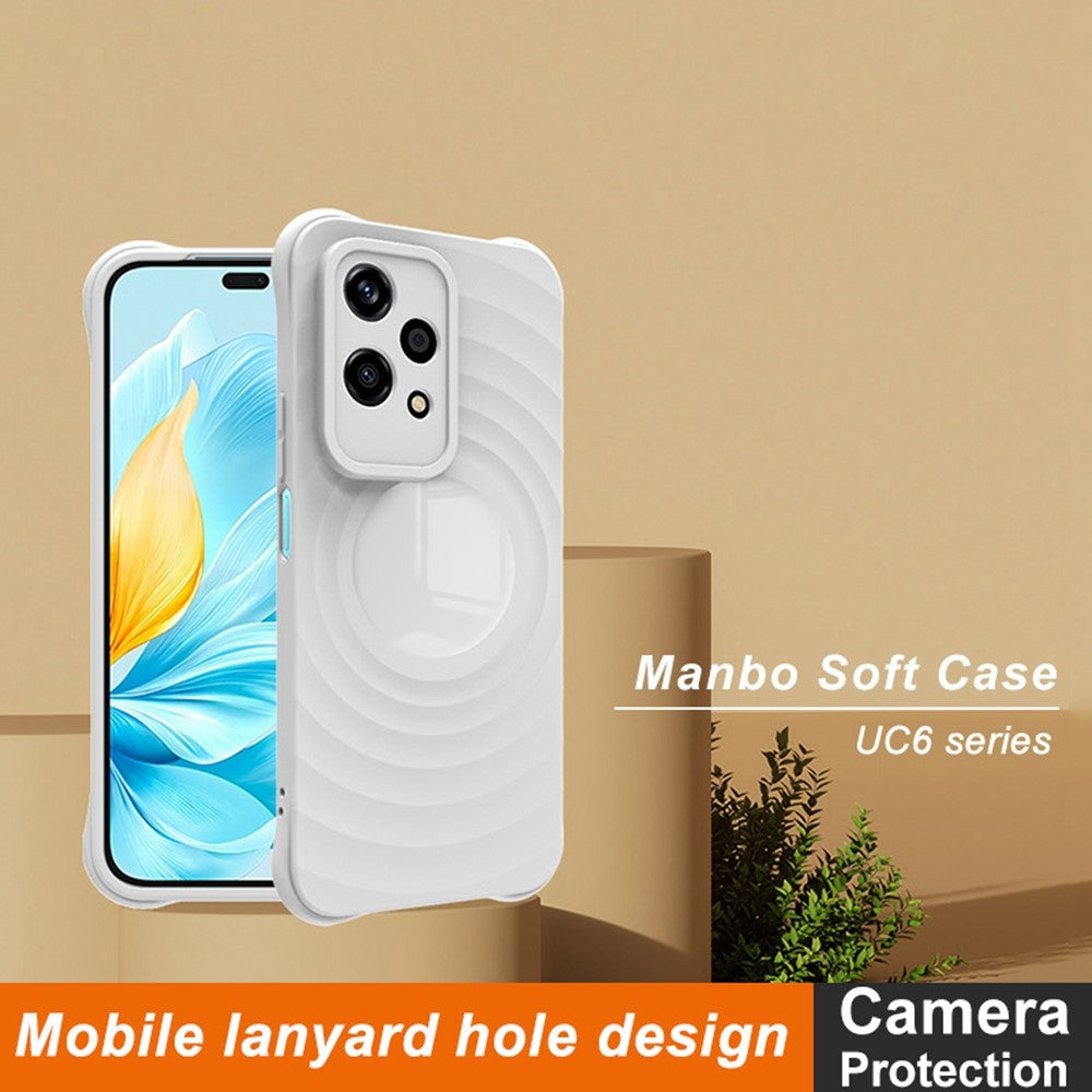 Drop Textured Anti-Skid TPU Case IMAK UC-6 Series for Honor 200 Lite