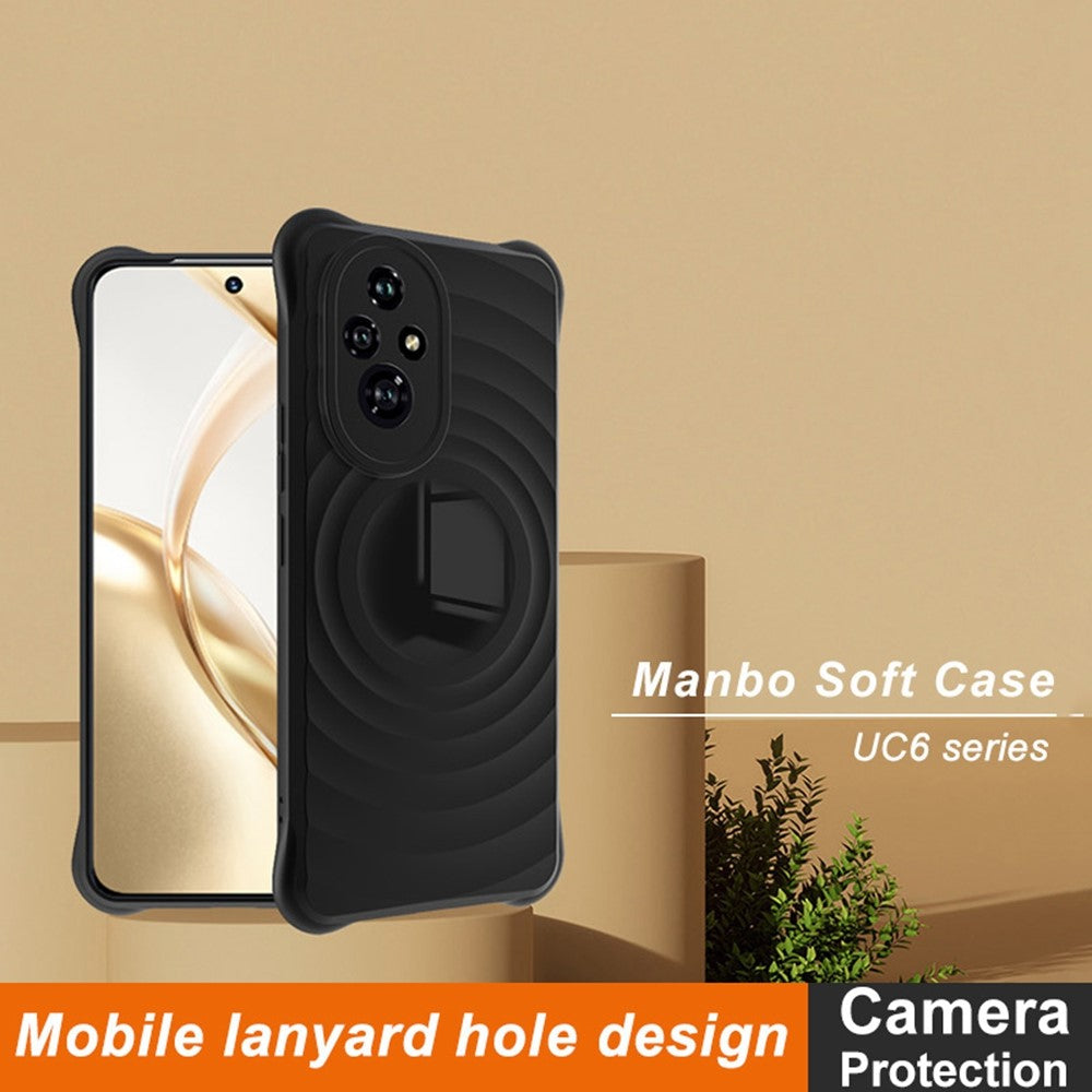 Water Drop Textured TPU Case IMAK UC-6 Series for Honor 200 5G
