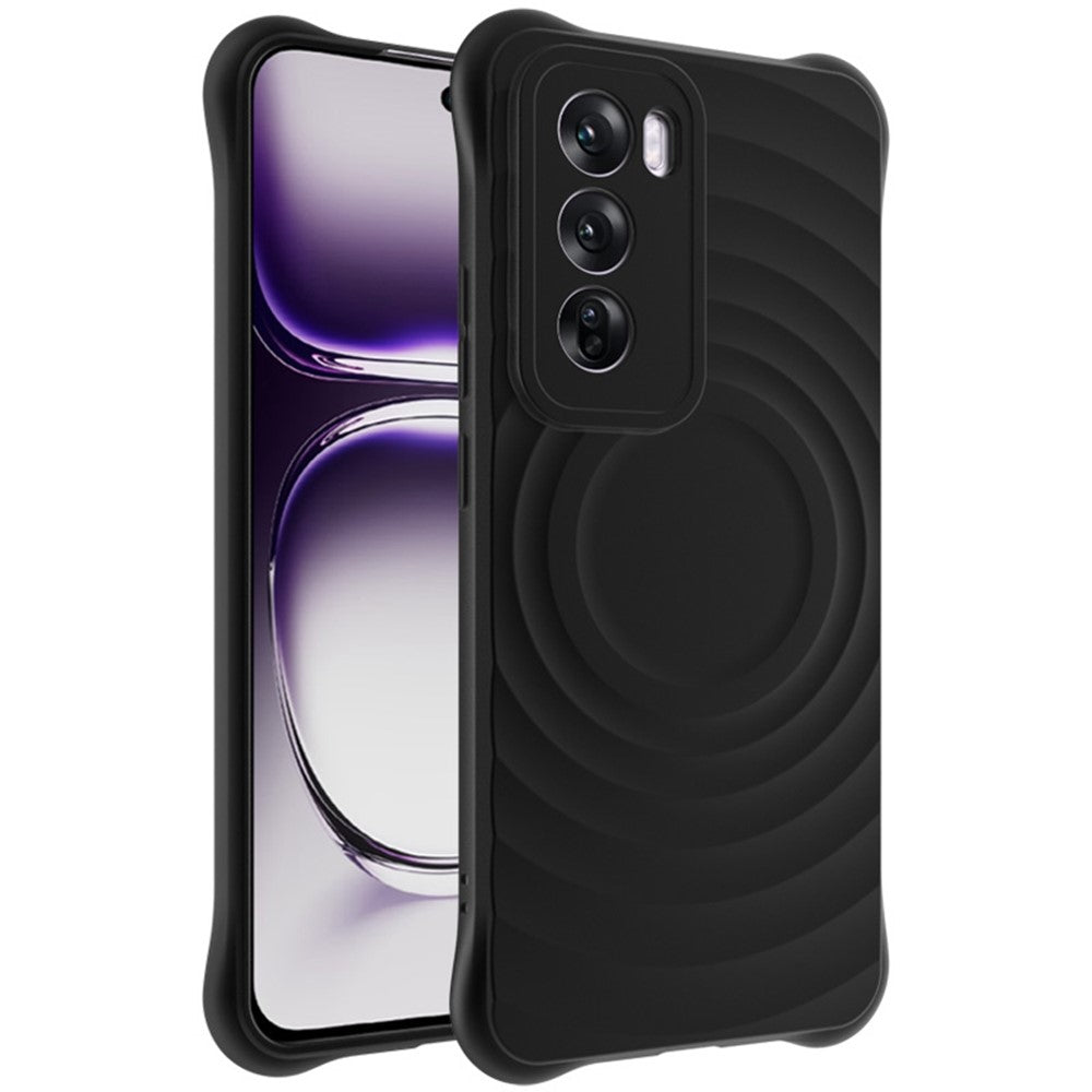 Water Drop Textured TPU Case IMAK UC-6 Series for Oppo Reno12 Pro 5G (Global)