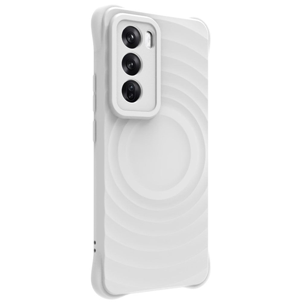 Water Drop Textured TPU Case IMAK UC-6 Series for Oppo Reno12 5G (Global)