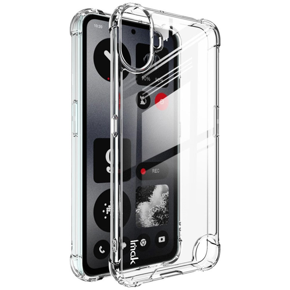 PC+TPU Clear Phone Case with Airbag Corners IMAK For Nothing CMF Phone 1