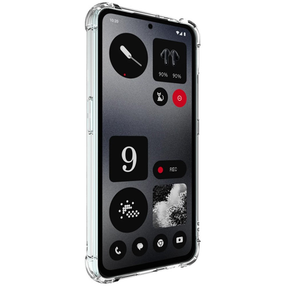 PC+TPU Clear Phone Case with Airbag Corners IMAK For Nothing CMF Phone 1