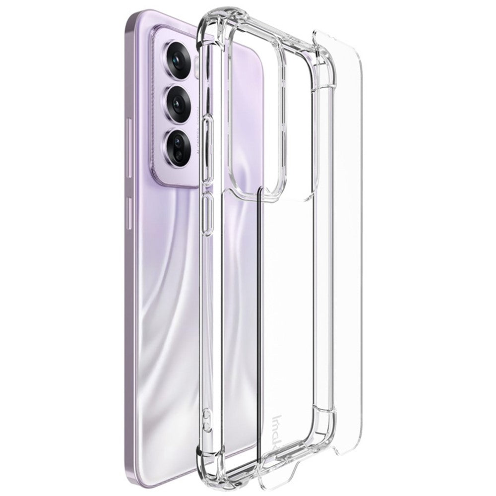PC+TPU Shockproof Clear Phone Case IMAK For Oppo Reno 12 Pro 5G (Global)