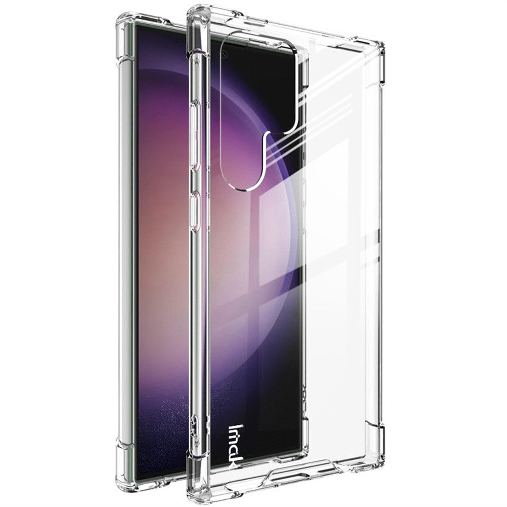 PC+TPU Clear Phone Case with Airbag Corners IMAK For Samsung Galaxy S24 Ultra
