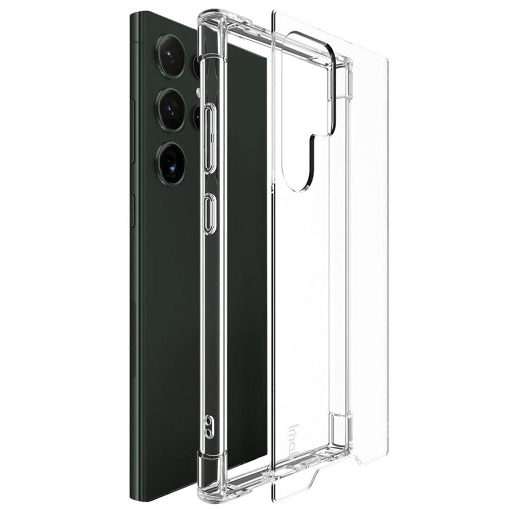 PC+TPU Clear Phone Case with Airbag Corners IMAK For Samsung Galaxy S24 Ultra