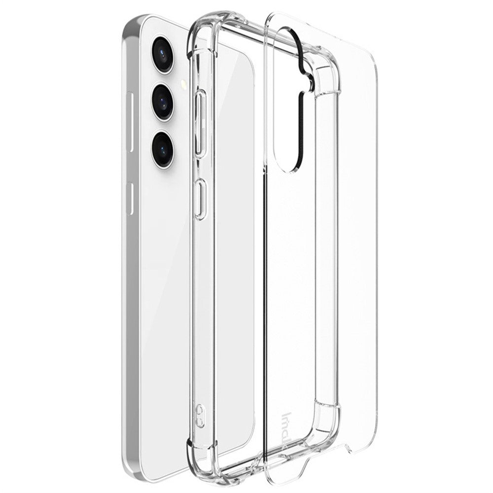 TPU+PC Shockproof Phone Case IMAK For Samsung Galaxy S23 FE with Airbag Corners