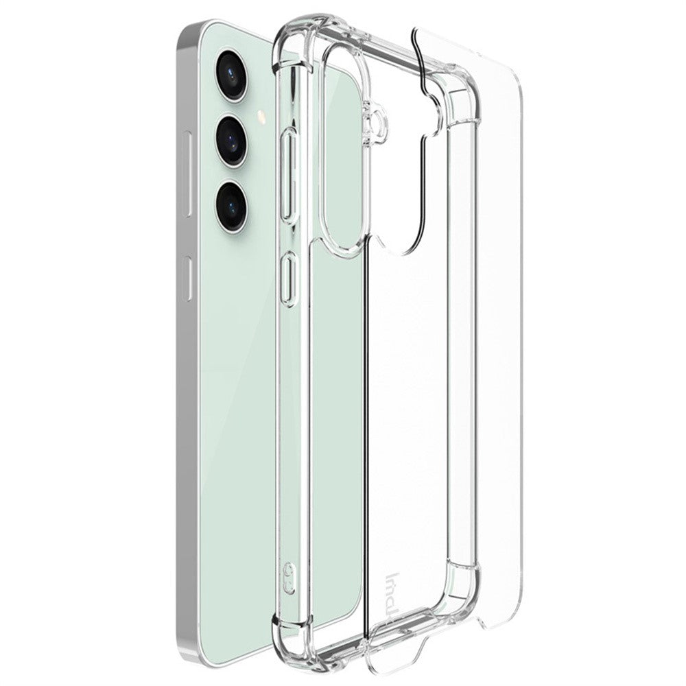 PC+TPU Clear Phone Case with Airbag Corners IMAK For Samsung Galaxy S24 FE